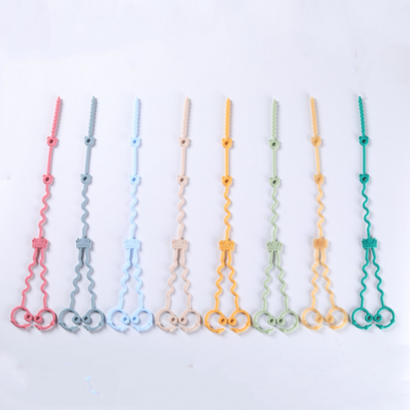 Baby Food Product - Cadena de chupete de silicona para