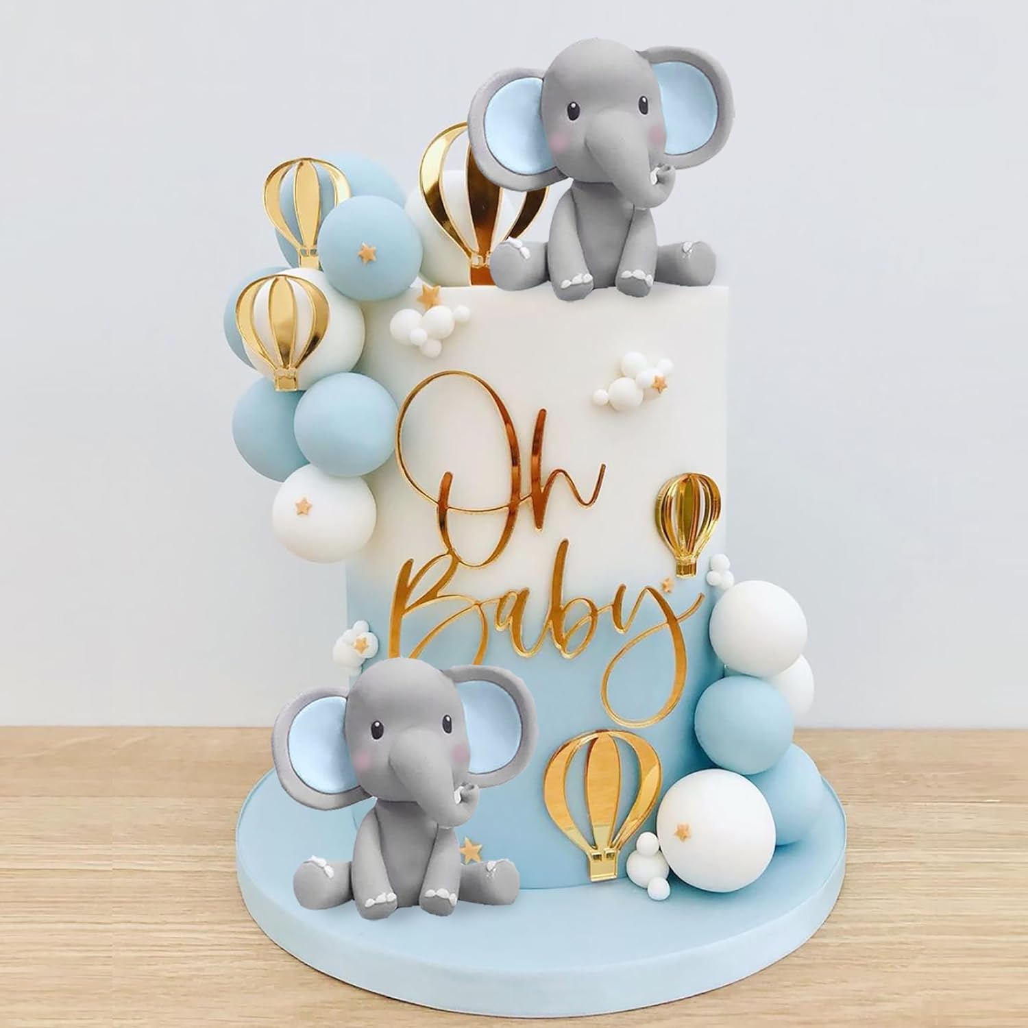 Baby Food Ideas - Decoración de pastel de elefante, adorno