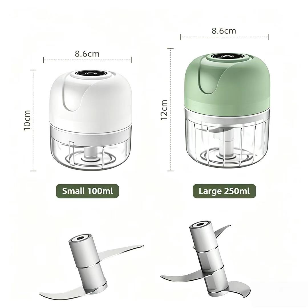 Baby Food Vegetables - Picadora de Ajo Eléctrica Recargable por