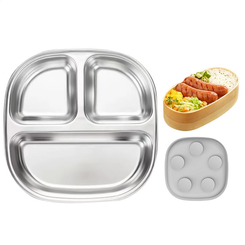 Plate Suction Toddler - Platos divididos para niños, platos para