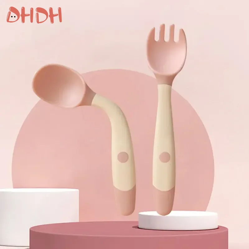 Baby Food Product - Juego de cuchara y tenedor para