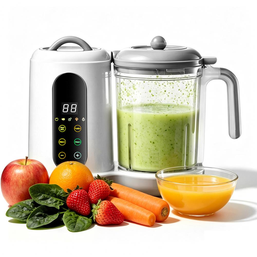 Baby Food Maker And Steamer - Vaporera y Licuadora para Bebés Todo