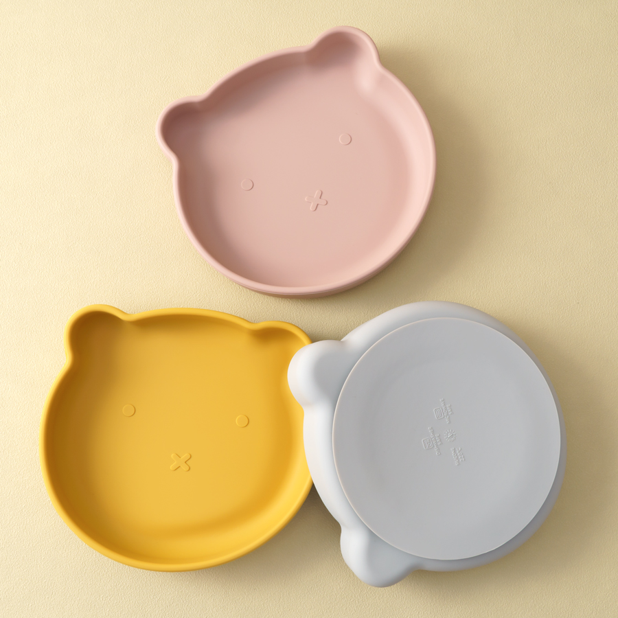 Baby Food Table - Platos de silicona para bebé, plato