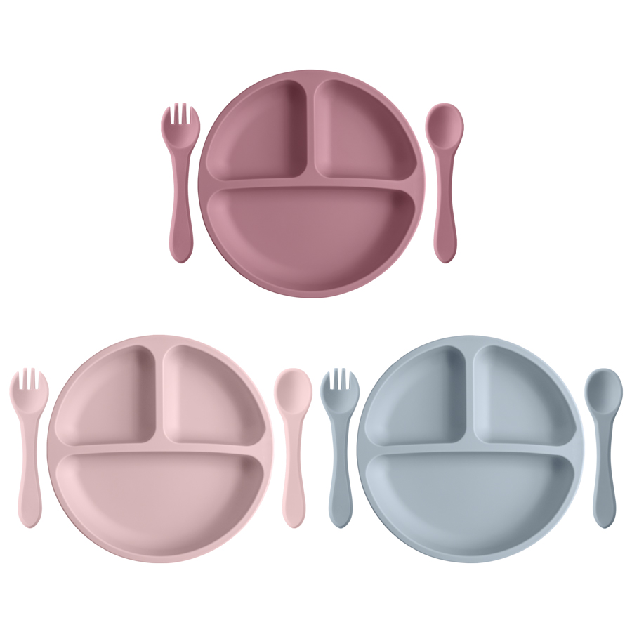 Baby Food Guide - Juego de vajilla para niños de