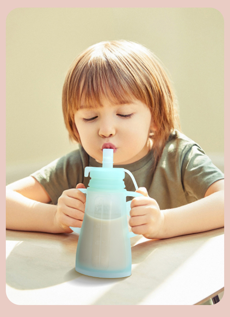 Baby Food In Jars - Bolsa Reutilizable de Silicona para Almacenar