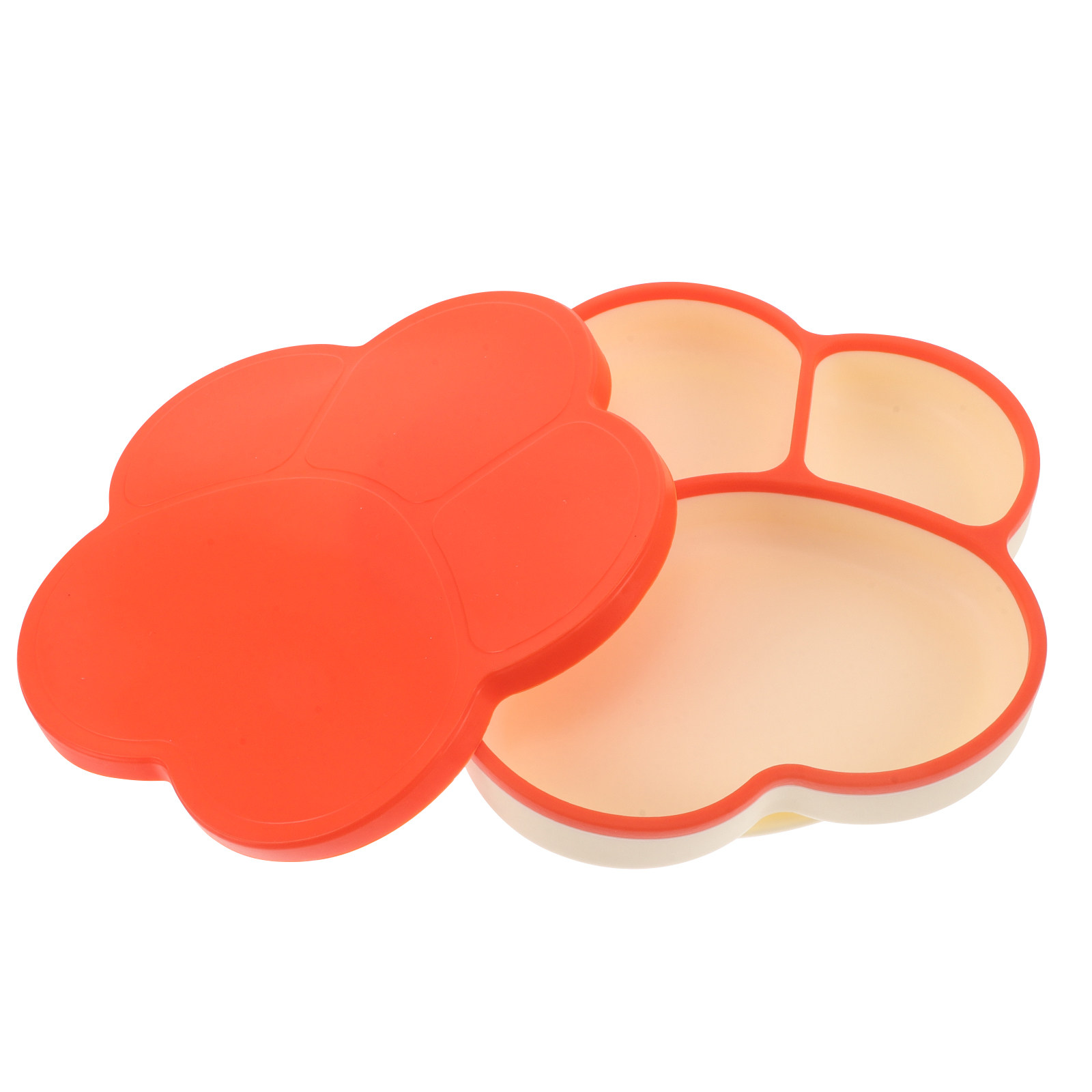 Plate Suction Toddler - Plato de Silicona con División para