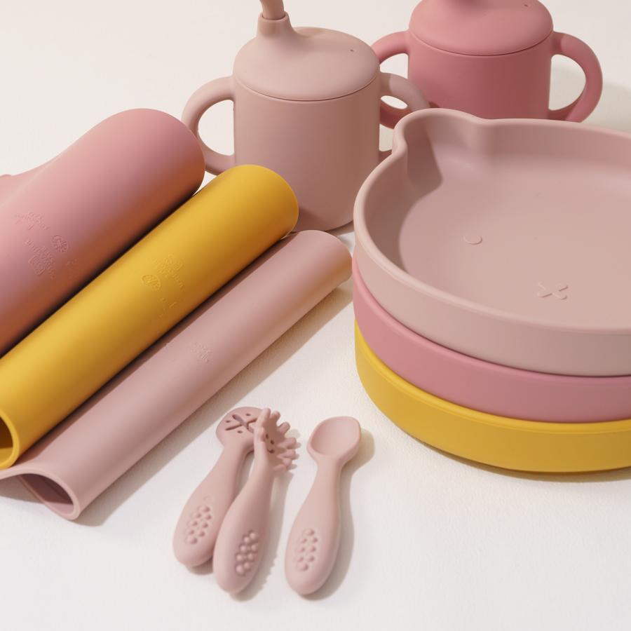 Juego de alimentación de silic - Baby Food Table reseña y precio