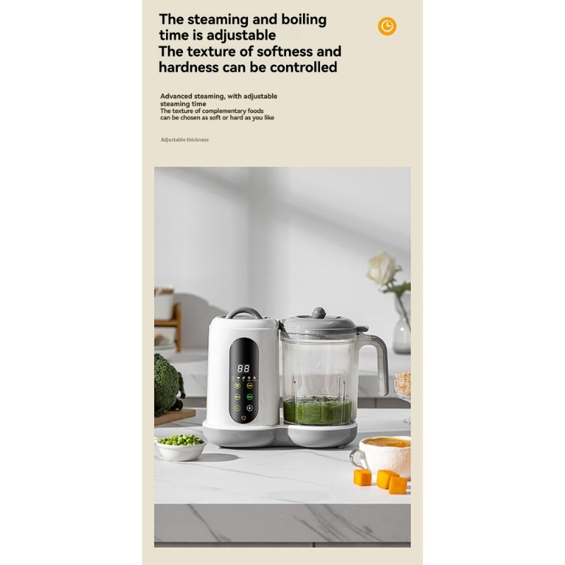 ¡NUEVO! N92R】 Preparador autom - Baby Food Maker And Steamer reseña y precio