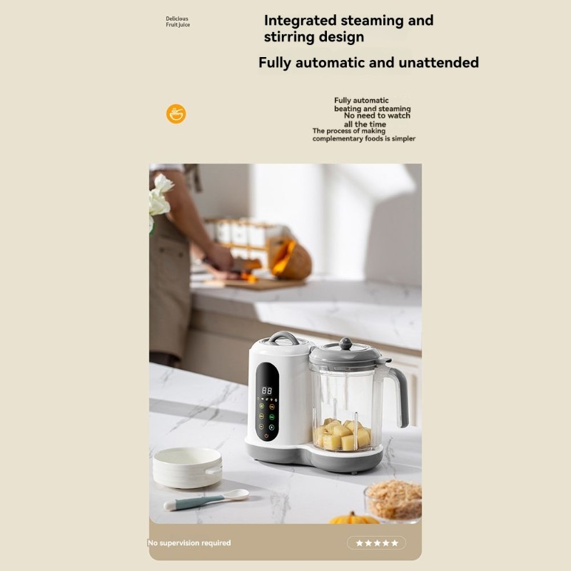 ¡NUEVO! N92R】 Preparador autom - Baby Food Maker And Steamer reseña y precio