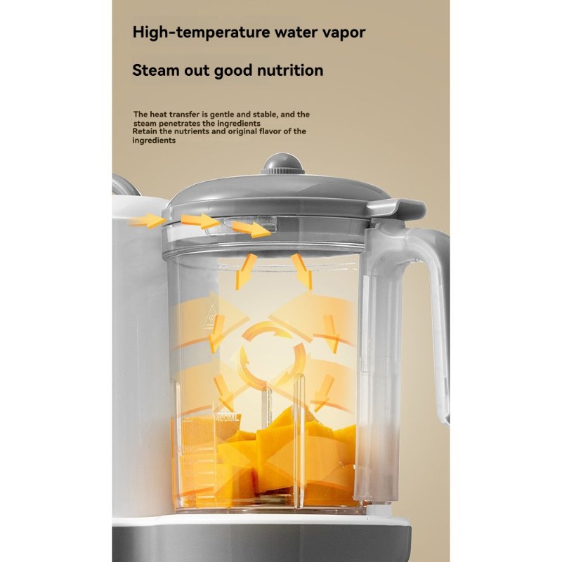 B64B-Máquina automática de ali - Baby Food Maker And Steamer reseña y precio