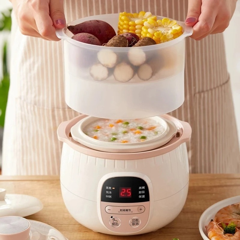 Olla de Cerámica Automática pa - Baby Food Maker And Steamer reseña y precio
