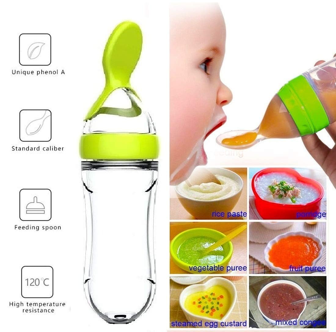 Botella de alimentación exprim - Baby Food Guide reseña y precio