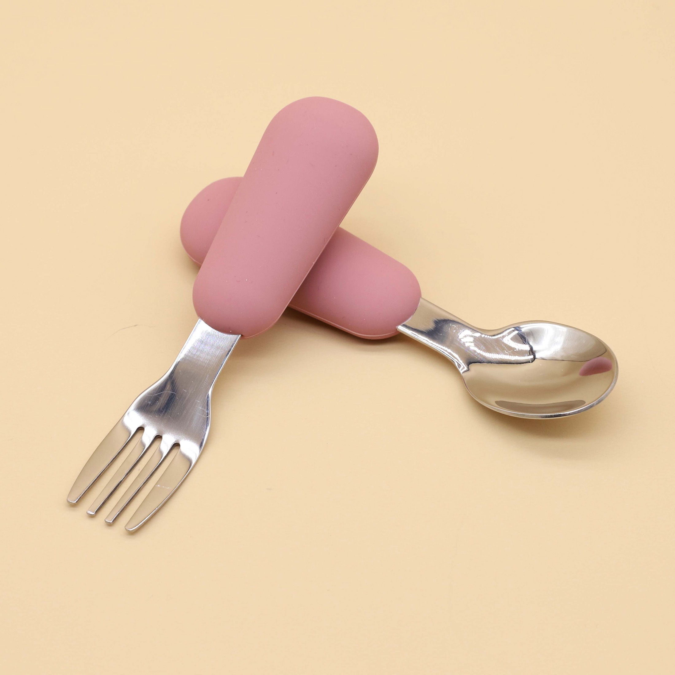 Tenedor cuchara de silicona de - Baby Food Guide reseña y precio