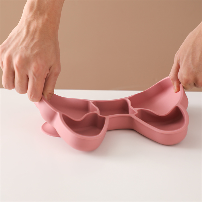 Plato de comedor de silicona p - Baby Food Table reseña y precio