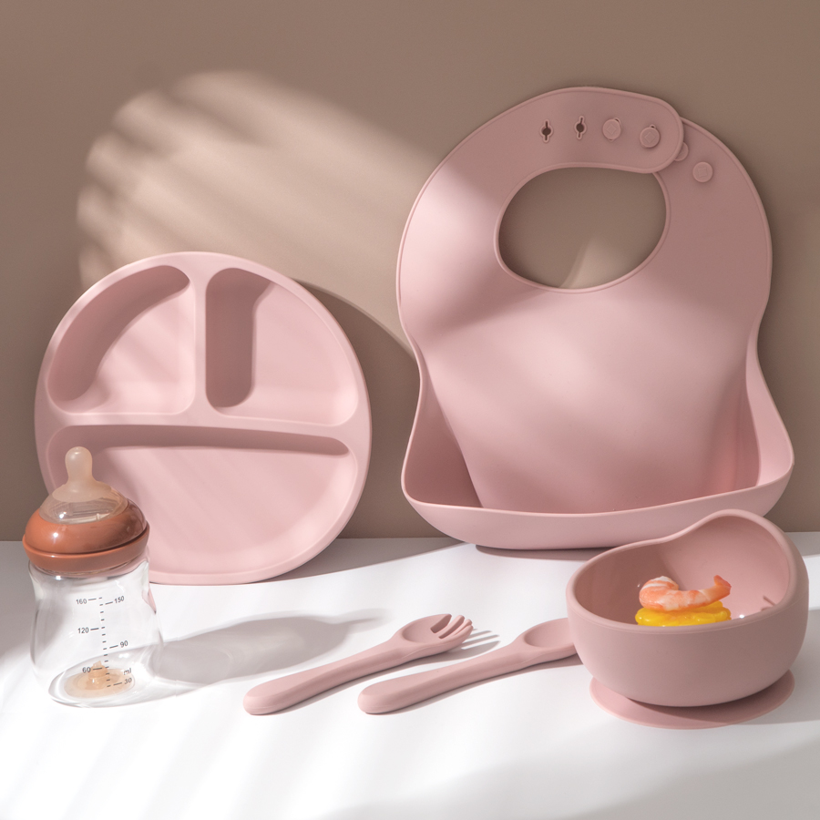 Juego de alimentación de silic - Baby Food Table reseña y precio
