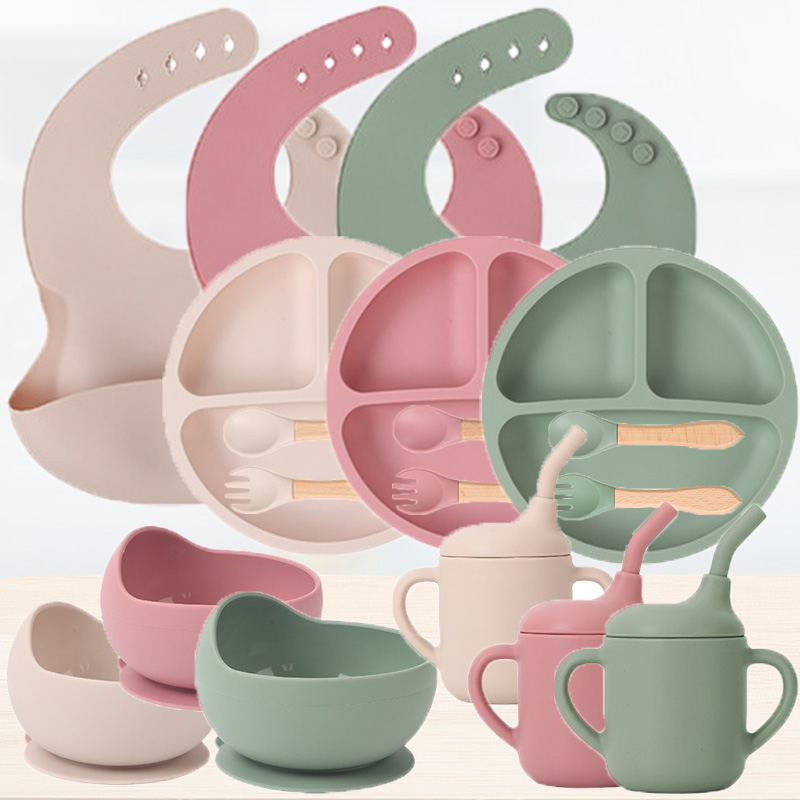 Juego de vajilla de silicona p - Baby Food Guide reseña y precio