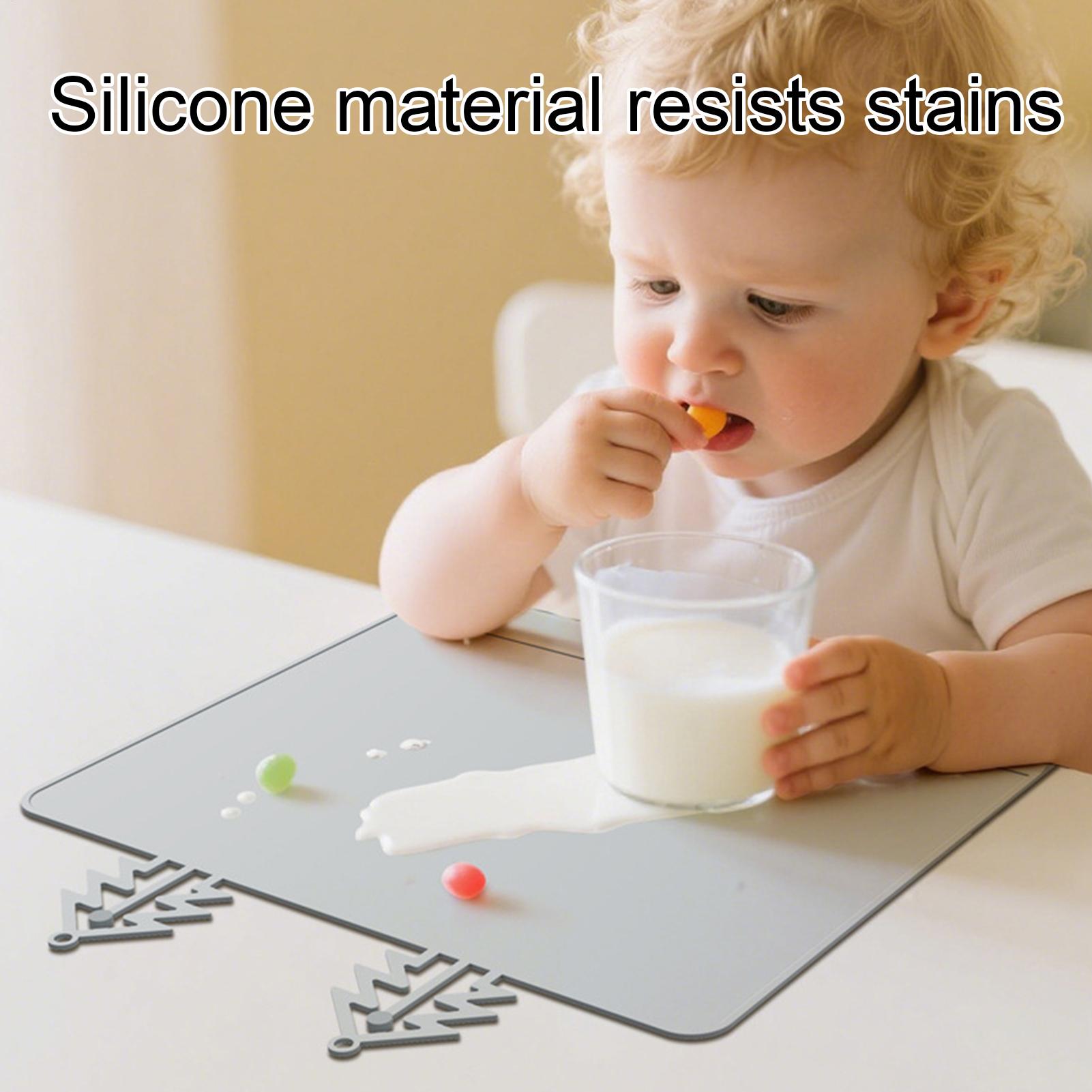 Mantel Individual de silicona, - Baby Food Table reseña y precio