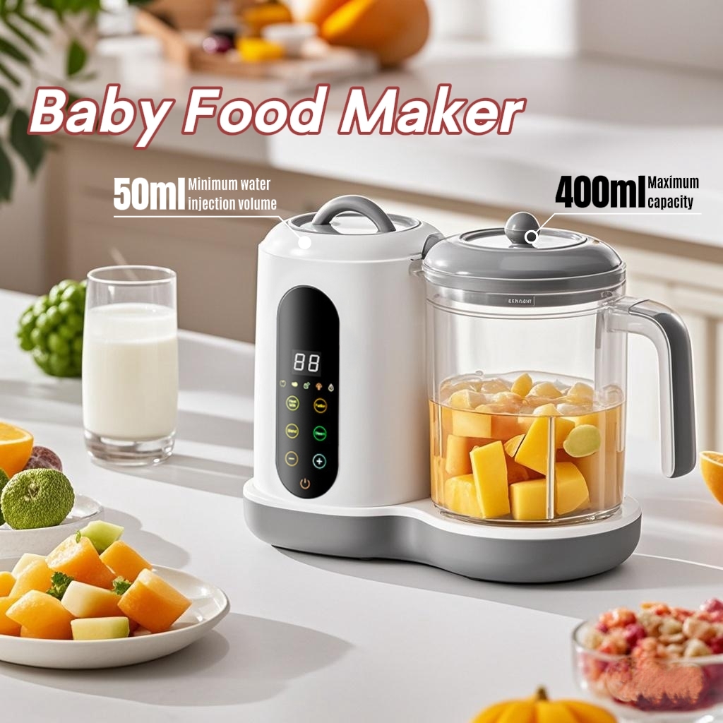Fabricante de alimentos para b - Baby Food Maker And Steamer reseña y precio