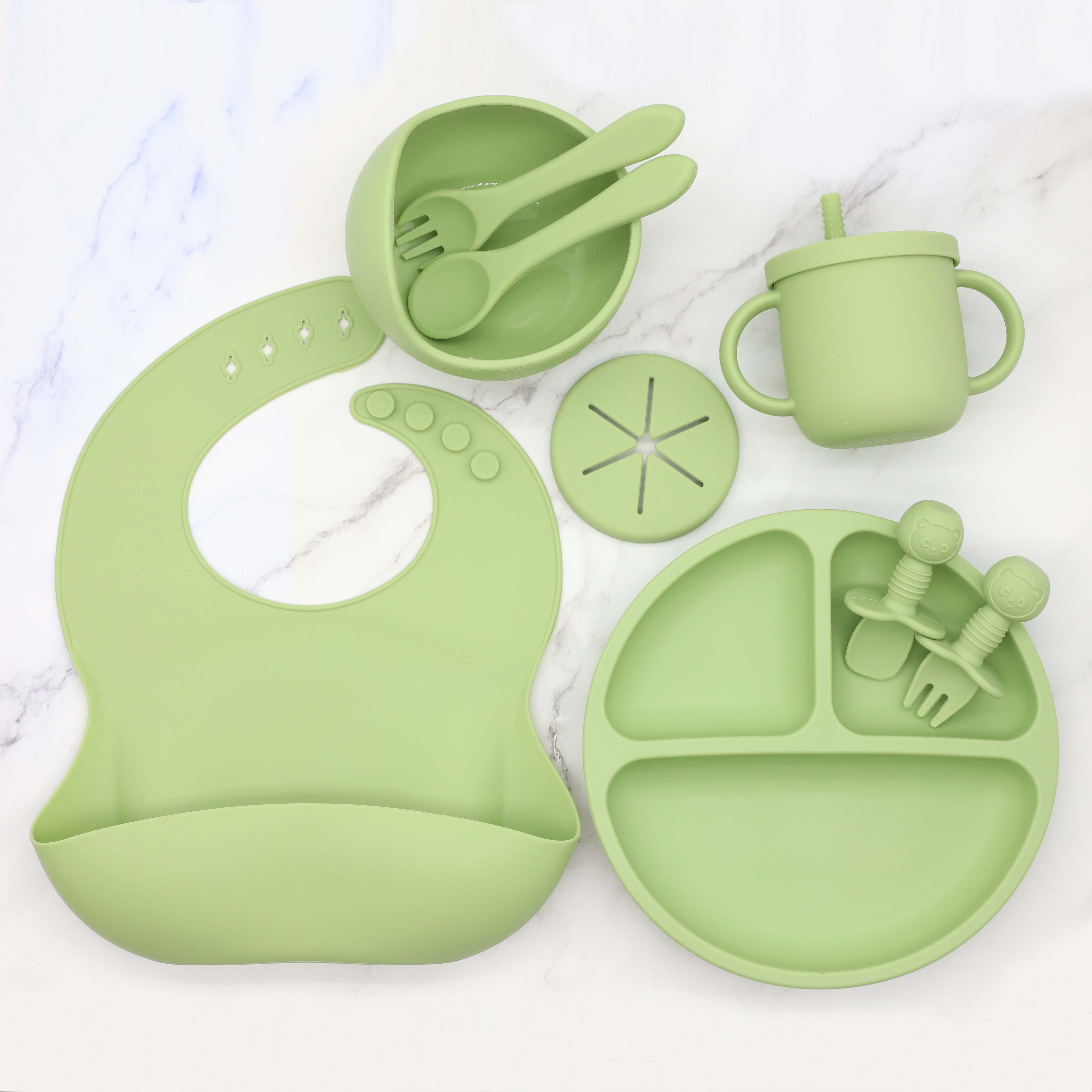 Nuevo vajilla de silicona de c - Baby Food Guide reseña y precio