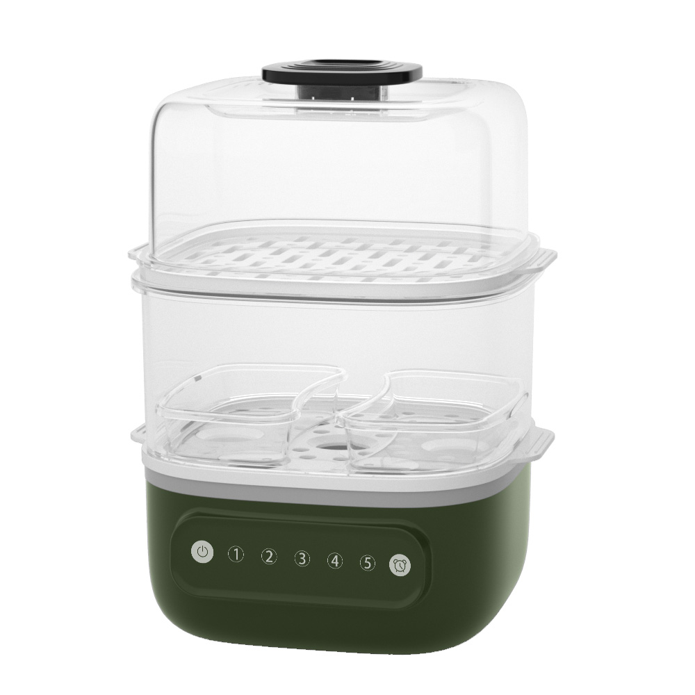 Vaporera Eléctrica de 2 Nivele - Baby Food Maker And Steamer reseña y precio