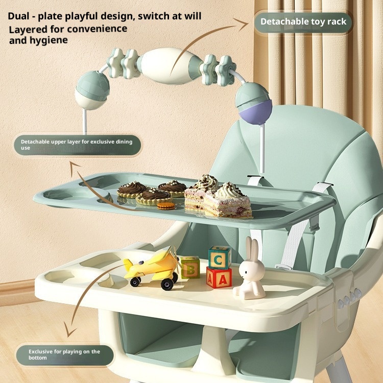 Silla de Comedor Ajustable par - Baby Food Table reseña y precio