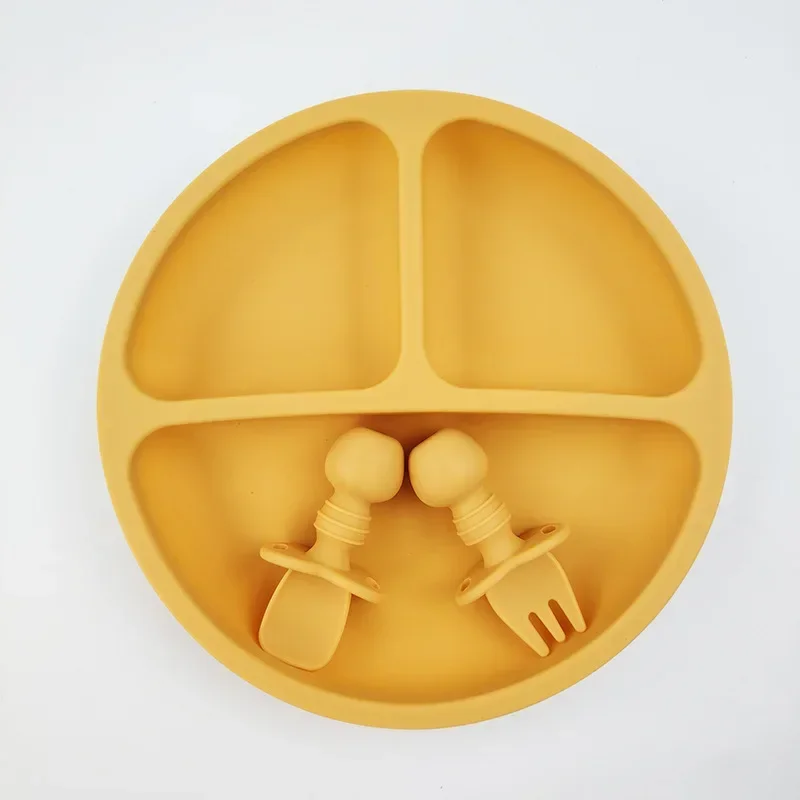 Juego de alimentación de bebé  - Plate Suction Toddler reseña y precio
