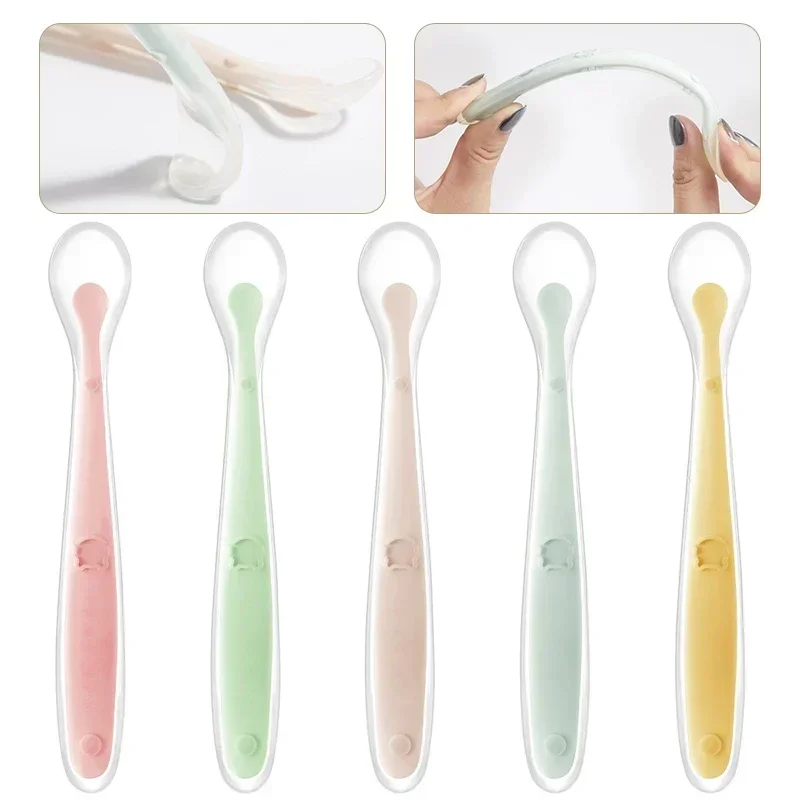 Cuchara de silicona suave para - Baby Food Guide reseña y precio