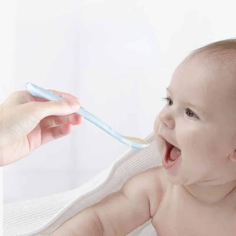Cuchara de silicona suave para - Baby Food Guide reseña y precio