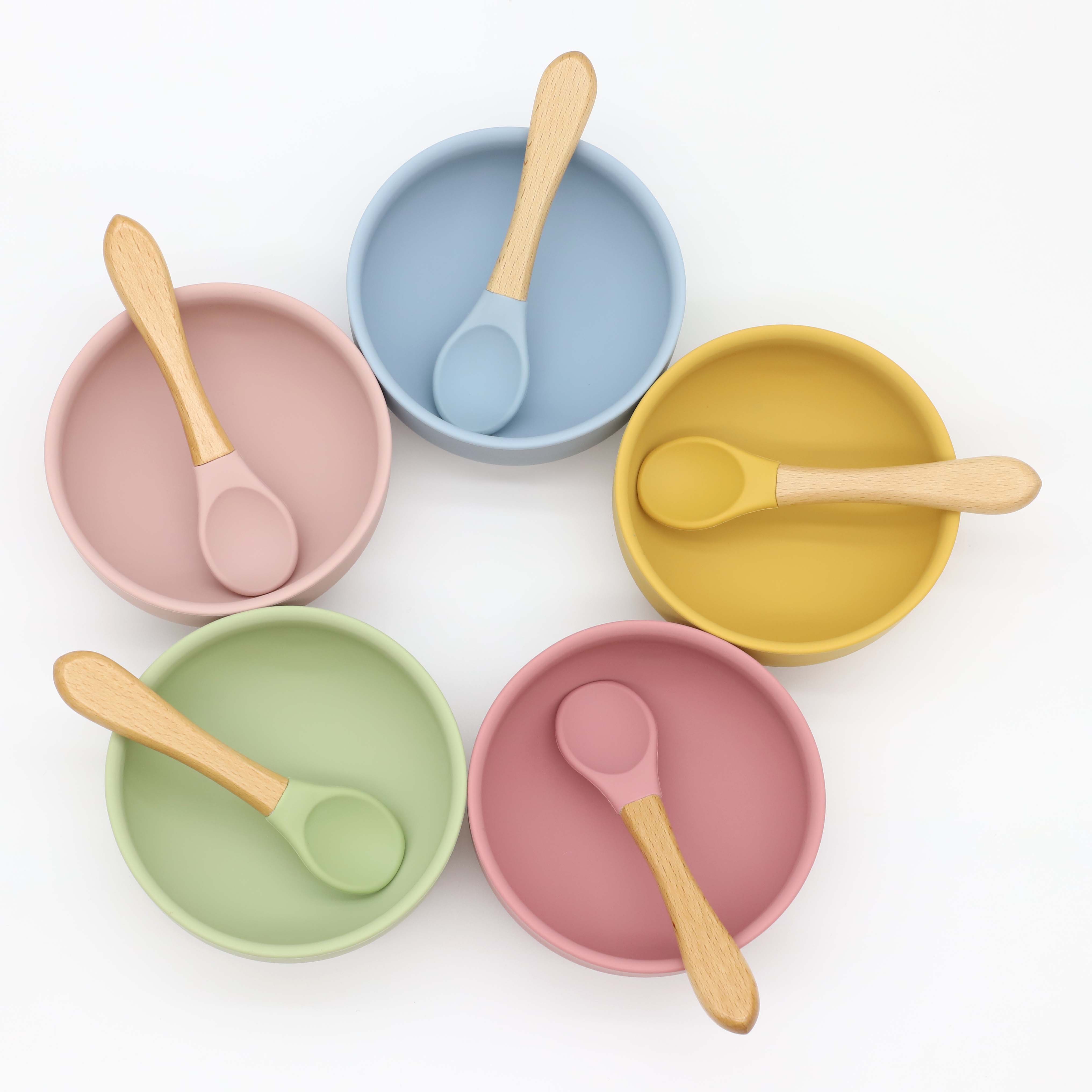 Cuenco de silicona con ventosa - Baby Food Guide reseña y precio