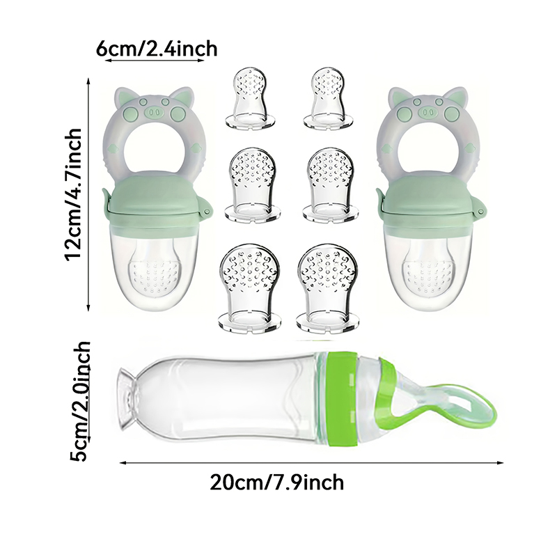 Cubiertos de alimentación de 9 - Baby Food Vegetables reseña y precio