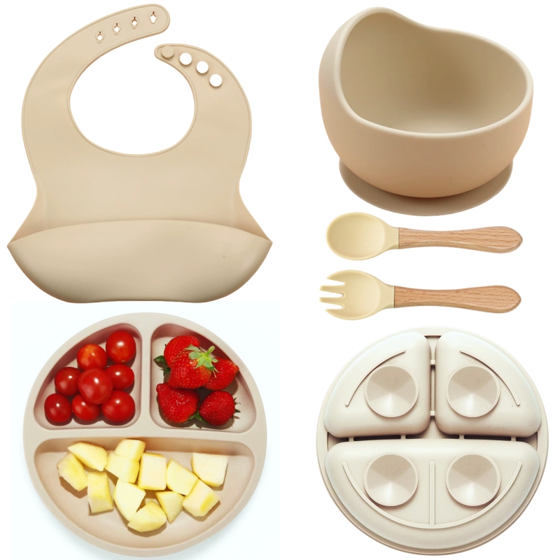 Juego de alimentación de silic - Plate Suction Toddler reseña y precio
