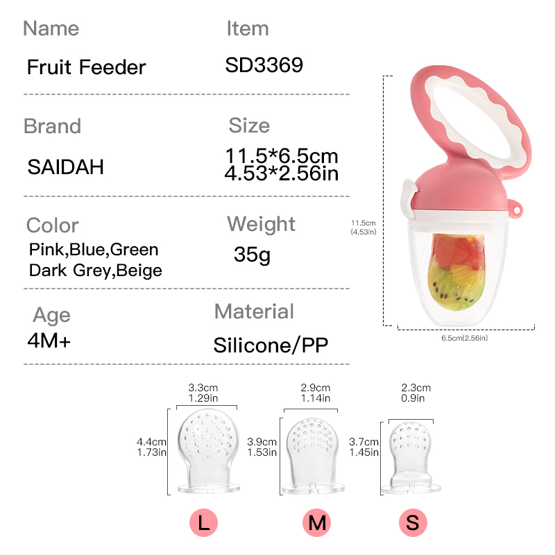Alimentador infantil de frutas - Baby Food Yummy reseña y precio