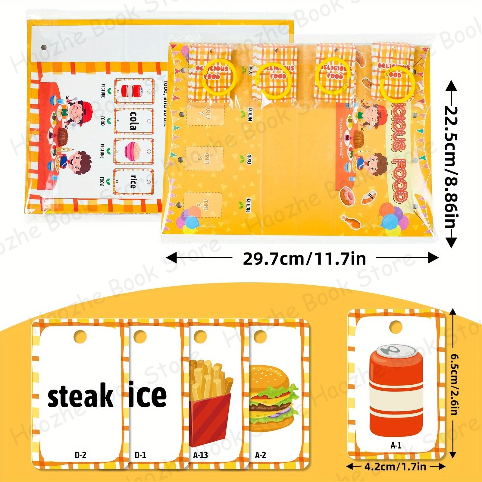 92 Tarjetas de Vocabulario de  - Baby Food Age reseña y precio