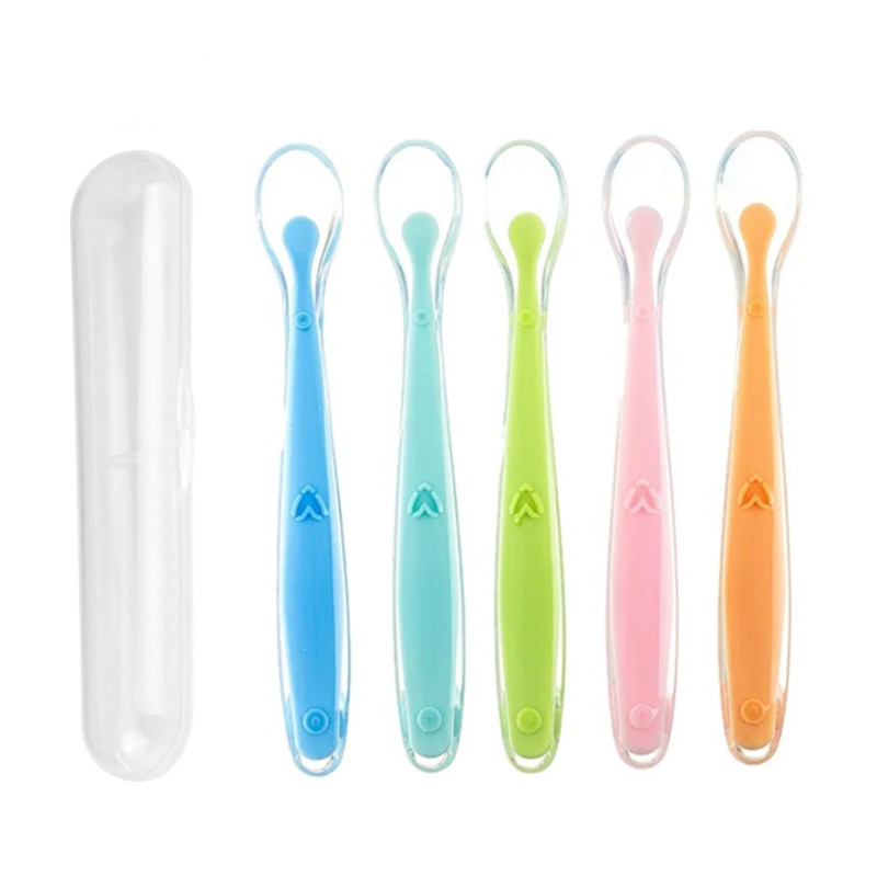 Cucharas de silicona para bebé - Baby Food Guide reseña y precio